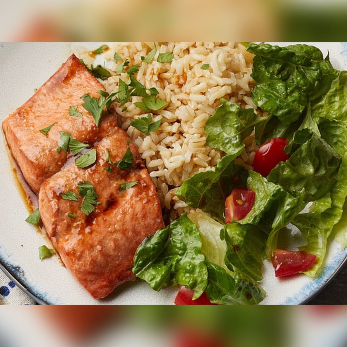 Honey Garlic Salmon All American Holiday