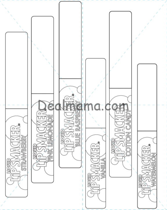 Free Lip Smacker Printable Coloring &amp; Activity Pages! – All American ...