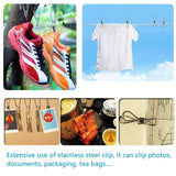 Best seller  cfzc metal wire hangers 20 pack strong stainless steel hangers with clothes pins 4mm diameter 17 7 inch
