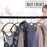 Featured voilamart bump free clothes hangers 30 pack non slip dry wet hangers no shoulder bump suit hangers with bar hooks for men women dress coat pant closet organizer steel
