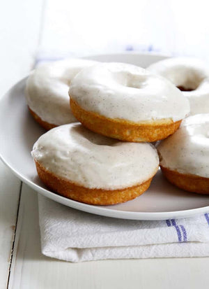 Gluten Free Vanilla Cake Donuts | Baked Donuts with a Glaze or Sugar Coating