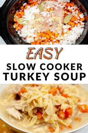 Slow Cooker Turkey Noodle Soup