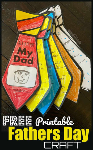 Printable Fathers Day Craft