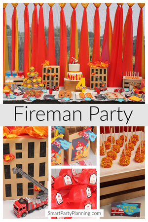 How To Throw The Best Fireman Party For Little Firefighters