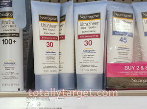 Save Over 60% on Neutrogena Suncare Products at Target