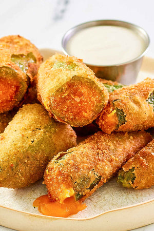 Cheddar Cheese Jalapeno Poppers