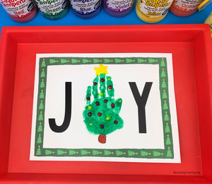 Joy Handprint Craft