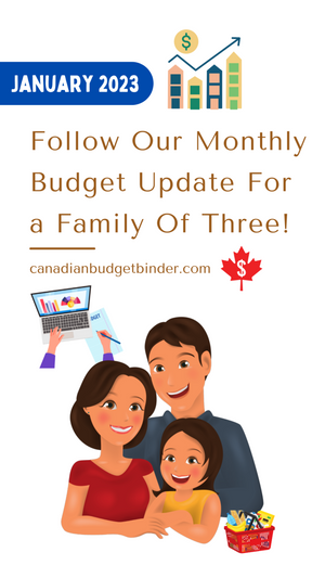 January 2023 Monthly Budget Update