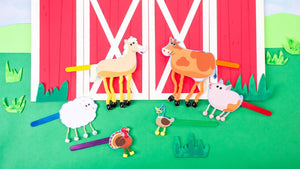 Old MacDonald Had A Farm – Dancing Farm Animals Craft