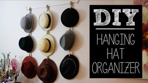 Ello loves, here's an easy DIY to organize and display your hats! Click the "Thumbs Up" button if you enjoyed this tutorial and for more DIY videos! Previous ...