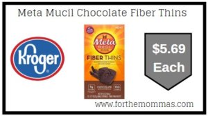 Kroger: Meta Mucil Fiber Thins ONLY $5.69 (Reg $7.99)