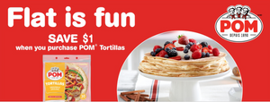 WebSaver Canada Coupons: Save $1 on Pom Tortillas