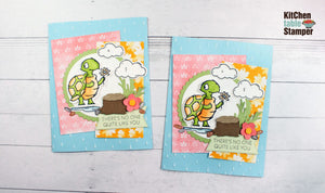 Rain or Shine Stamp a Stack Card Class – No One Like You Turtle – Part 3 of 4