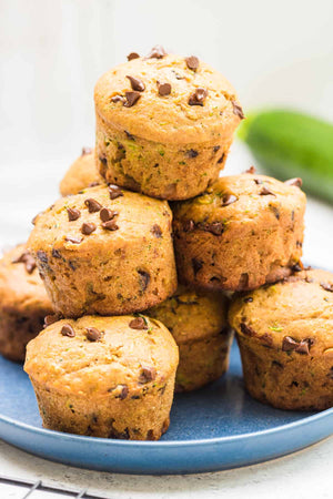 Zucchini Chocolate Chip Muffins