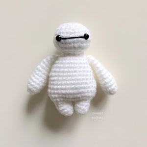 Baymax Amigurumi Doll (Free Crochet Pattern)