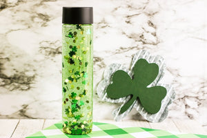 St. Patrick’s Day Shamrock Sensory Bottle