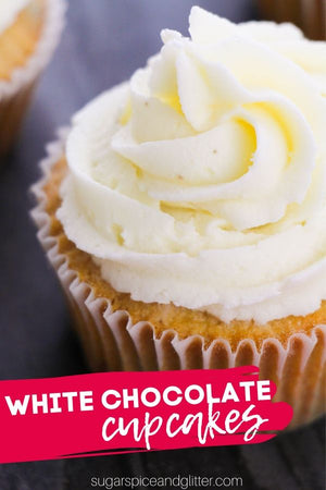 White Chocolate Cupcakes