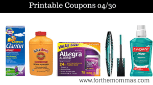 Printable Coupons Roundup 04/30: Save On GOLD BOND, Allegra, ACT & More