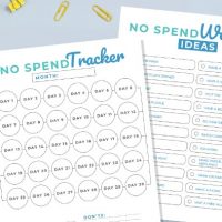 30-Day No Spend Challenge and No Spend Ideas