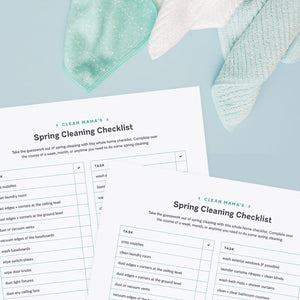 The Essential Guide to Spring Cleaning Plus a Free Printable Checklist