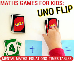 Number Facts Games: Uno Flip