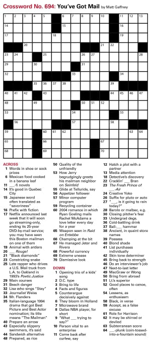 Puzzles: Printable Crossword - Issue: May 5, 2023