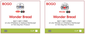 Canadian Coupons: Buy 1, Get 1 FREE on any Wonder or D’Italiano Hamburger or Hot Dog Bun Product