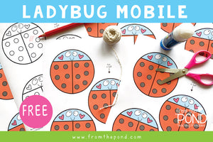 Ladybug Mobile