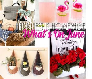 Project, Gift and Drink Ideas on Happiness Is Homemade