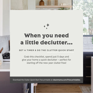 Join Me for the Free Declutter Quick Start!