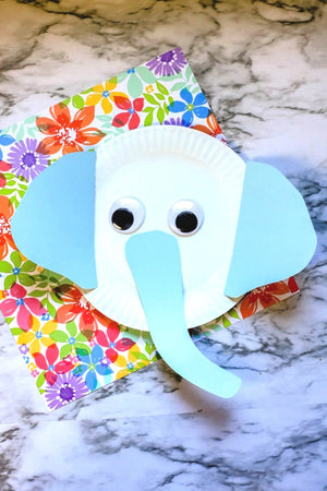 Elephant Paper Plate Craft