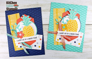 Way to Goat, Cute Fruit Stamp a Stack One Sheet Wonder Design #2