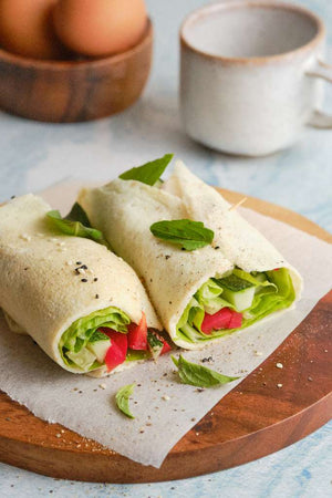 Egg-White Wraps