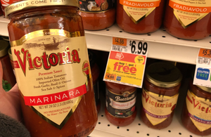 Victoria Pasta Sauces $3.74 at Stop & Shop