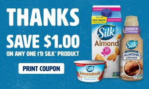 Sign Up with Silk for a $1/1 Printable Coupon + Nice Target Deals to Save up to 65%