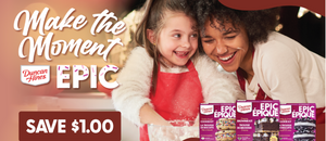 Canadian Coupons: Save $1 on the Purchase of Duncan Hines Epic Baking Kits