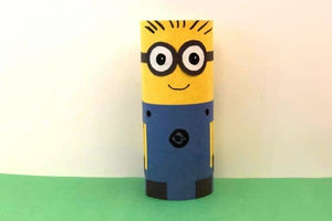 Minion Toilet Paper Toll Craft (Despicable Me)