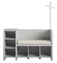 RealRooms Jocelyn Storage Bench and Coat Rack for $240 + free shipping