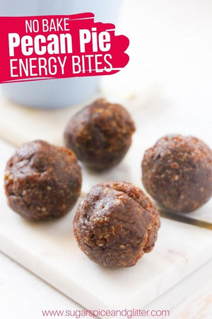 No Bake Pecan Pie Energy Bites