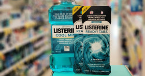 Better Than FREE Listerine Mouthwash + Tabs After Walgreens Rewards & Rebate