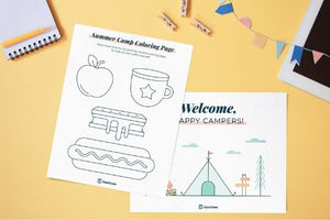 How to Create a DIY Summer Camp at Home and Free Printables