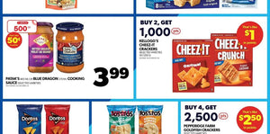 Real Canadian Superstore Ontario: Cheez-It Crackers 50 Cents After PC Optimum Points and Printable Coupon