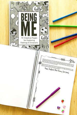 Printable Feelings & Emotions Journal: 70 Drawing & Writing Prompts