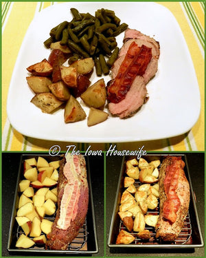 Small Recipes...Pork Tenderloins with Roasted Potatoes for Two