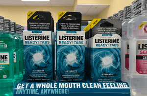 Save $2 on Listerine Ready Tabs – $0.97 at Walmart & More