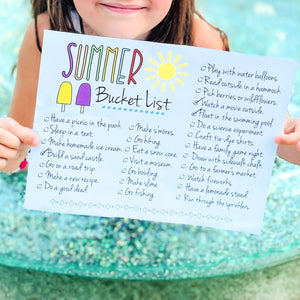 Keep Your Kids Busy With Our Printable Summer Bucket List (It’s FREE!)