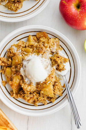 Gluten-free Apple Crisp – The Perfect Texture!