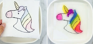 UNICORN MAGIC PAPER TOWEL ART