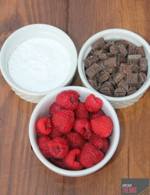 Raspberry Chocolate Popcorn Recipe