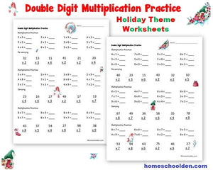 Double Digit Multiplication Practice